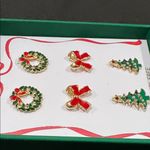 True To Form | Festive Holiday Earrings Set Green Photo 4