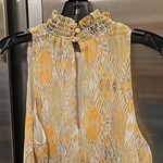 Veronica M ππ Mock Neck Sleeveless Blouse ~ Multi-Color Print Medium M NWOT Photo 3