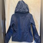 Columbia Women's Periwinkle Rain Jacket Sz L Photo 4