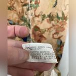 ZARA  TRF Collection Tan Oriental Floral Print Satin  Kimono Duster Dress Photo 3