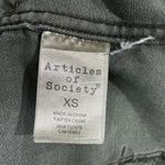 Articles of Society  Green Vegas Jean Jacket Women’s XS Photo 3