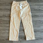 WAYF Pants with cargo pockets khaki tan New with tags Photo 1