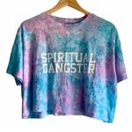Spiritual Gangster NEW  Tie Dye Graphic Crop Top Photo 2