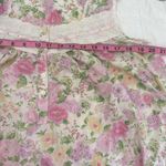 Charter Club  vintage cotton Floral Lace night gown Sz S Photo 4
