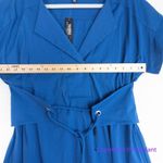 White House | Black Market New! Short Sleeve Collar Poplin Midi Dress, size S Photo 8