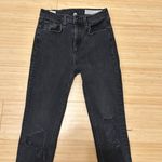 Rag and Bone Distressed high rise skinny ankle jean Photo 1