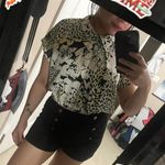 Nicola Antoni VTG 80s Nicola  animal print top Photo 9