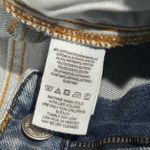 Free People Women's Cropped Frayed Denim Jeans Size 27R Medium Wash Photo 8