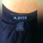 A Byer A. Byer Women’s Black and White Formal Dress Size M Photo 2