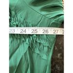 Buxom Curvy Maxi Dress Button Up Tiered Layered Ruffles Sz 3X Boho NWOT READ Green Photo 12