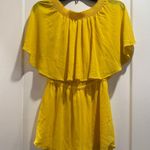 Show Me Your Mumu  Sunny Yellow Romper Size Small Photo 1