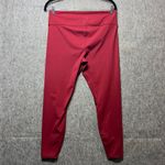 Joy Lab High Waist Yoga Pants Athletic Leggings Stretch Red Large‎ Photo 5