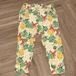 Farm Rio  for Anthropologie Mosaic Tapered Pants Photo 3