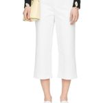 Kate Spade Crisp White Denim Capris Size 25 Photo 3