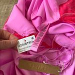 SKIMS NWT  Stretch Satin Lace Long Dress in the Neon Orchid Multi Color Size S Photo 2