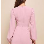 Believe It or Knot Rose Pink Long Sleeve Tie Photo 1