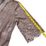 No Boundaries No‎ Boundaries Kimono Blush Pink 2XL Floral Eyelash Lace Romantic Crochet Y2K Photo 8