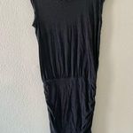 James Perse  STANDARD side ruched dress in gray Photo 1