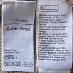 & Other Stories Hoodie Oversized Wool Knit Long Sleeve Pullover Hooded Tan L Photo 6