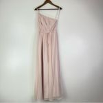 Azazie  Hoya Bridesmaid Dress Blush Pink Size A4‎ Photo 1