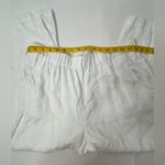 Cynthia Rowley  Women’s White Linen Pants Size Large‎ Loose Wide Leg Boho Beach Photo 2