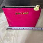 Betsey Johnson Pink Pouch with googly eyes and Gold Accents Photo 11