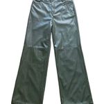 SheIn Super cute green faux leather pants, high waist, 2 front pockets, 2 back pockets Photo 3