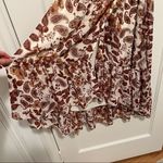 Drew  VTG Vanilla Vintage Cottagecore Floral Ruffle Maxi Dress with Waist Tie NWT Photo 2