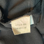 Black vintage whimsygoth high rise flowy bellbottom pants with zip up back Size undefined Photo 8