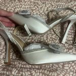 Dream Paris DreamPairs Silver and White High Heel size 7.5, new Photo 2