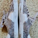 Sam Edelman Sam Edelmam Baylee Suede & Glitter Low Top Lace Up Sneakers  Photo 7