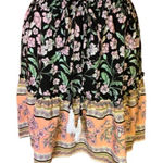 CDM Bright Floral Boho Mini Skirt Size M Photo 0
