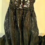 Twenty One  Black Lace Short Puff Sleeve Small Photo 1