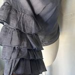 Haute Monde Ruffle Wrap Blouse — Bold Sleeves, Luxe Texture. Photo 7