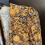 EUC AFRM Camilla Snakeskin Dress Size Medium Photo 7