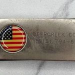 Deercreek Construction God Bless America Metal Keychain Keyring Silver Photo 7