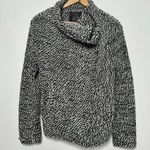 BLANK NYC Marled Boucle Asymmetrical Zip Wool Blend Jacket Size Medium Photo 2