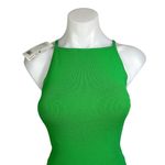 COS  NWT Green Sleeveless High Neck Pullover Stretch Mini Bodycon Dress Size XS Photo 3