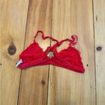 Aerie  Bralette in Vibrant Red Photo 1