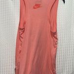 Nike ✔️- Womens Pink Just Do It Graphic Muscle Tank Top Shirt Size Small Photo 3