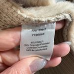 Twelfth Love Cardigan Women M Tan Faux Suede Faux Fur Open Front Spring Jacket Size M Photo 6