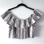 Altar'd State  Multicolor Striped Top Photo 3