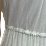 Merona White Low V Neck Tie Waist Swim Beach Cover Up Rayon Blend Womens Medium Photo 8