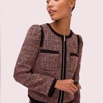 Kate Spade Puff Sleeve Tweed Blazer NWOT Photo 0