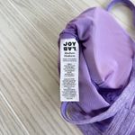 JoyLab Women’s Medium Lilac Purple Criss Cross Sports Bra Photo 3