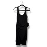 Pact Black Midi Dress Sleeveless Wrap Tie Casual Comfortable Everyday M Size M Photo 1