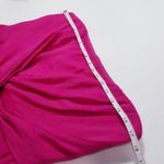 Anthropologie MAEVE Hot Pink Jumpsuit Smocked Strapless Wide Leg Photo 5