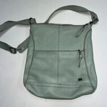 The Sak  Leather Lucia Crossbody Bag Purse Pale Pastel Green Womens Ladies Pebble Photo 0
