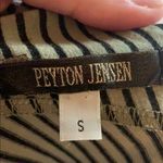 Peyton Jensen Evereve  green black striped sleeveless casual top small‎ Photo 3