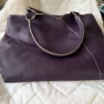 Mellow World Purple Zip Closure Faux Leather Bag Photo 2